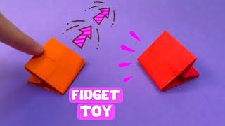 How to Make Paper Jumping Toy  Paper Fidget Toy