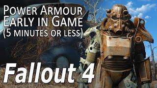 Fallout 4 - Power Armour Early in Game