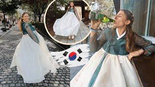 i spent a day wearing traditional Korean hanbok and this is what happened