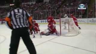 NHL Stars @ Red Wings Jimmy Howard Big Glove Save - 12213