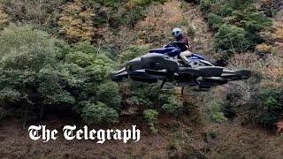 Worlds first flying bike goes on sale in Japan