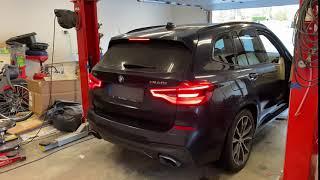 BMW X3 M40i MHD stage 1 Startup Roar Sound