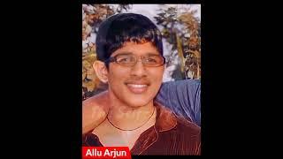 Allu Arjun Transformation Video  Allu Arjun journey childhood to Pushpa  Pushpa The Rise #shorts