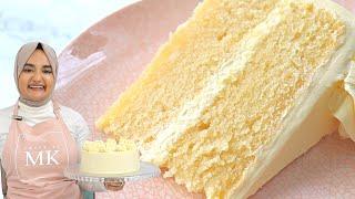 It took me months to perfect this VANILLA CAKE recipe Soft fluffy vanilla cake