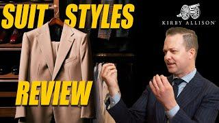 15 Suit styles reviewed by Master bespoke tailor Style Guide  Eric Jensen & Kirby Allison