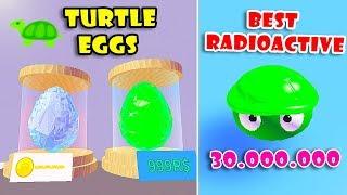 NEW TURTLE EGG UPDATE MAKE THE BEST RADIOACTIVE TURTLE BLOB PETS In BLOB SIMULATOR 2 Roblox