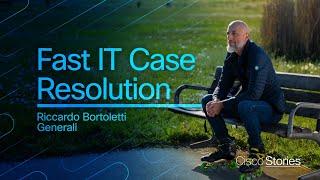 Case Resolution from Days to Minutes with Cisco  Riccardo Bortoletti @ Generali