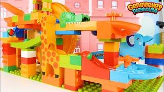 Best Marble Maze Building Block Toy Learning Videos for Kids