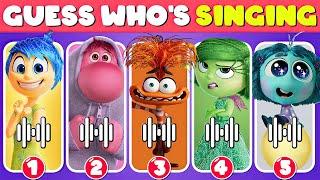  Guess The SONGS. Inside Out 2 Movie  Envy Embarrassment Anxiety Ennui Joy inside out 2 quiz