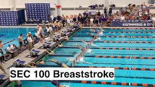 51.81 100 yard breaststroke age 18