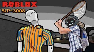 Roblox ฮาๆประสบการณ์ การจับพนักงานSCP-3008Roblox สนุกๆ