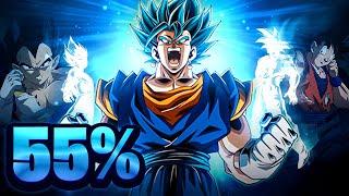 HOW GOOD IS LR AGL FUSING VEGITO BLUE WITHOUT DUPES? 55% DBZ Dokkan Battle