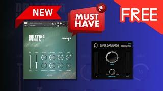 2 NEW FREE VST - Super Saturator and ROOTS – Drifting Winds  Sound Demo