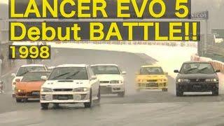 ランサーエボ5デビュー TSUKUBA SNOW BATTLE【Best MOTORing】1998