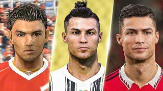 Cristiano Ronaldo in every PESeFootball game PES 3 - eFootball 2023