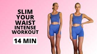 Slim Your Waist Workout Intense  Nina Dapper Model and Lifestyle Coach