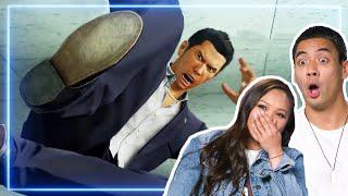 Martial Artists REACT to FIGHTS from Yakuza 0  Experts React