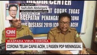 Corona Telah Capai Aceh Satu Pasien Dalam Pengawasan Meninggal