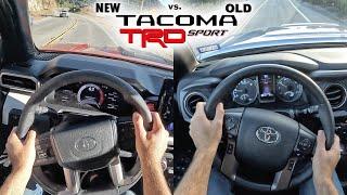 2024 Toyota Tacoma TRD Sport - Old vs. New Comparison POV First Drive