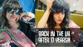 Back in the UK After 17 years  Ranjini Haridas Vlogs