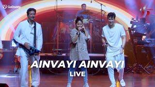 Ainvayi Ainvayi Live in Mumbai  Salim Sulaiman Sunidhi Chauhan  GoDaddy presents Zariya  #SSLive