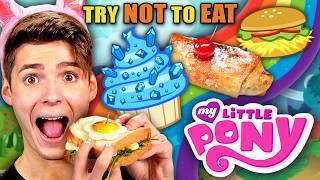 Bronies Try Not To Eat - My Little Pony Cherrychanga Hayburgers Spicy Flat Noddle Soup