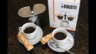 Perfect espresso using a Bialetti Mini Express Espresso Maker.This moka pot can be brewed anywhere.