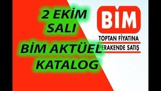 BİM 2 EKİM 2018 SALI AKTUEL URUNLER KATALOĞU