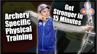 Archery Holding SPT  Lets Get Stronger Together in 15 Minutes with Your Own Bow