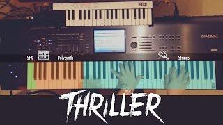 Michael Jacksons Thriller Keyboard Tutorial  Deconstruction Korg Kronos