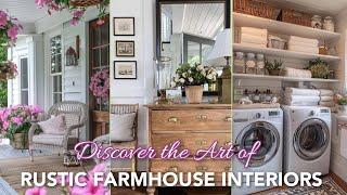 Discover the art of Rustic Farmhouse Interiors #farmhouse #rusticdecor #interiorinspiration