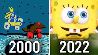 Evolution of Nickelodeon Kart Racing Games 2000 - 2022