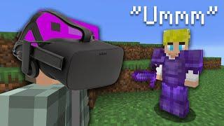 Joining RANDOM Peoples Minecraft Servers in VR