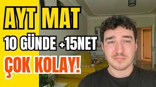 AYT MAT 10 GÜNDE +15 NETNasıl yaptım?