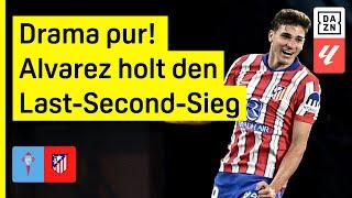 Vigo Chancenwucher lässt Rojiblancos jubeln Vigo - Atletico Madrid  LaLiga  DAZN