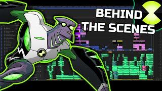 Animating a Ben 10 Space Battle