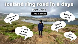 ICELAND VLOG  tips best things to do mistakes we made 8 day itinerary Part 2