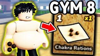 NOOB With BEST HIDDEN GYM FOOD Becomes PRO FAST in Roblox Gym League..