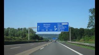 Driving in Germany on the Autobahn A562