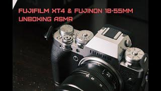 Fujifilm XT4 and Fujinon 18-55mm - Unboxing ASMR