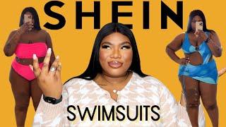 HUGE PLUS SIZE SHEIN SWIMWEAR HAUL 2022  DISCOUNT CODE  SHEIN BIKINIHACKS