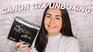 CANON G7X MARK III UNBOXING + Updates  VLOGMAS DAY 1 2020