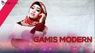 TREND Model Hijab Baju Gamis Modern Terbaru Di Tahun 2019