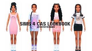 Sims 4 Child CAS Urban Lookbook Part 2  Girls  CC Links
