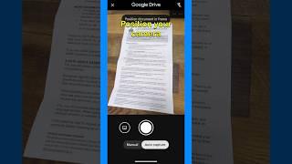 Scan Docs with Google Drive #shorts