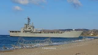 Hellenic Navy Jason class LST L177 HS Rodos.