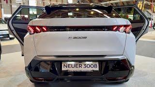 NEW PEUGEOT 3008 GT 2024 - PRACTICAL fastback SUV practicality & trunk space E-3008