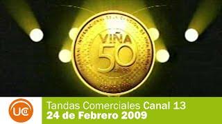 Tandas Comerciales Canal 13 - 24 de Febrero 2009