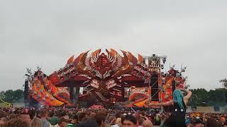 Brennan Heart playing Blah Blah Blah Brennan Heart & Toneshifterz Remix @ Defqon1 24-06-2018