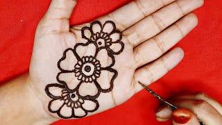 New Easy mehndi design for front hand  Simple Mehndi Design  easy mehndi design  mehndi design